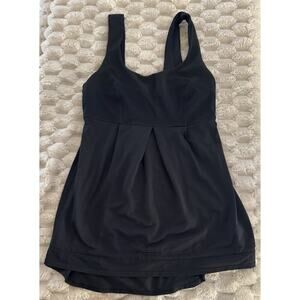 Lululemon Black Razor Elevate Tank Size 2